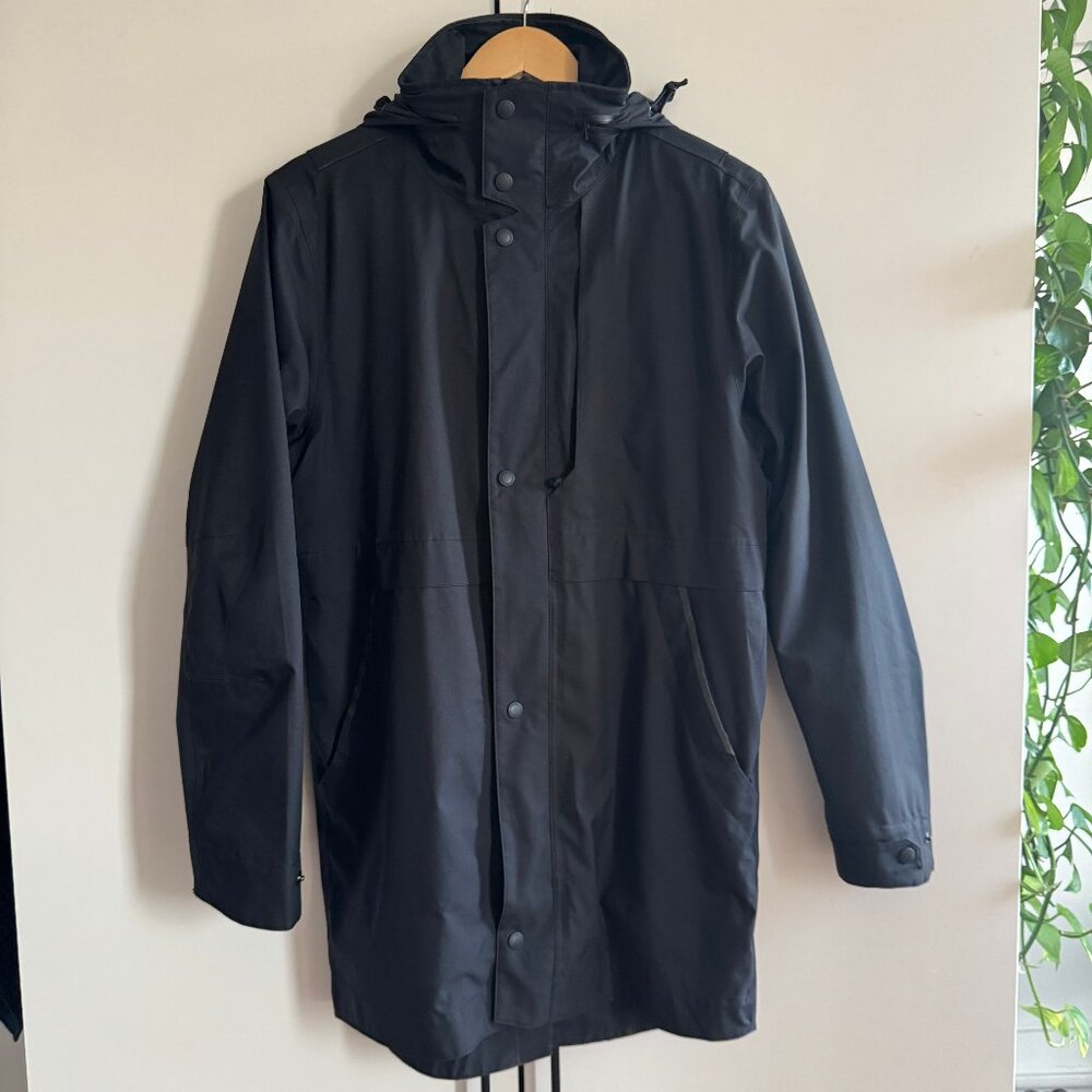 Chrome Stanton Rain Trench Jacket - Small - Black